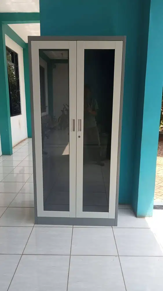 Promo lemari arsip besi 2 pintu sale termurah terlaris