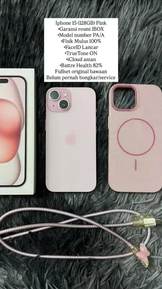 Fs, IPhone 15 (128 GB) Pink