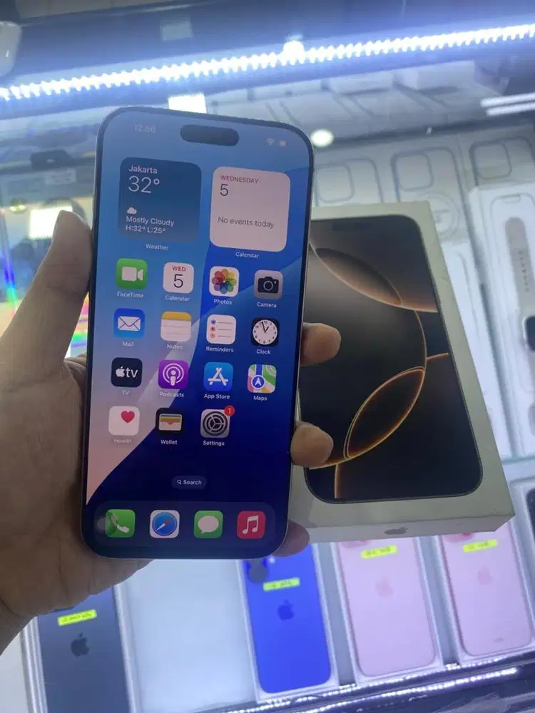 IPHONE 16 PRO MAX 1 TB DESERT IBOX BH 100 %