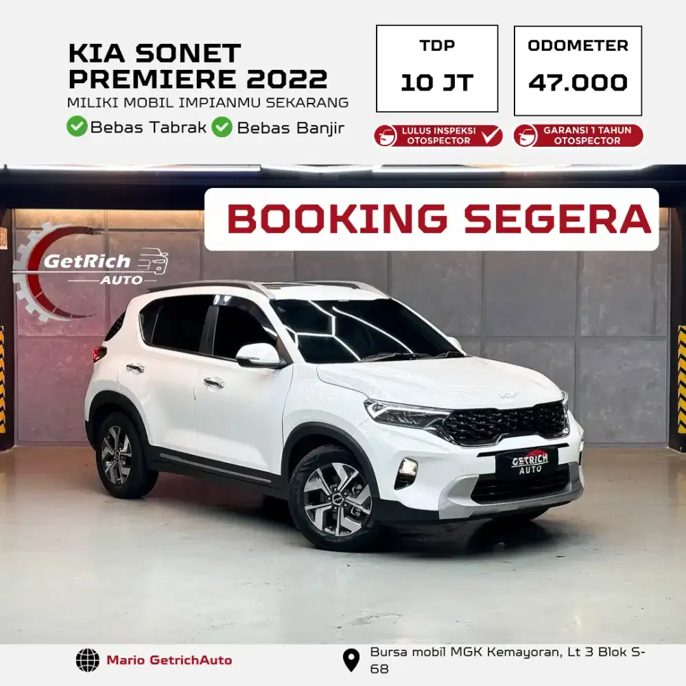 [ DP 10 JT ] KIA SONET PREMIERE 2022