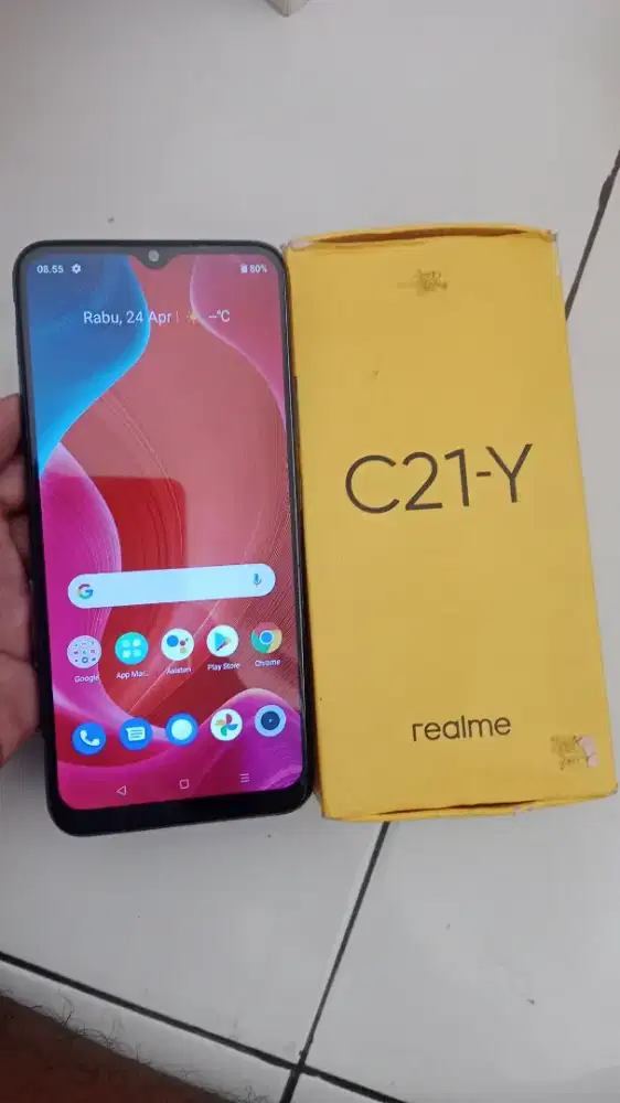 Realme c21y. Ram 4/64.jaringan 4g.minus pmkaian
