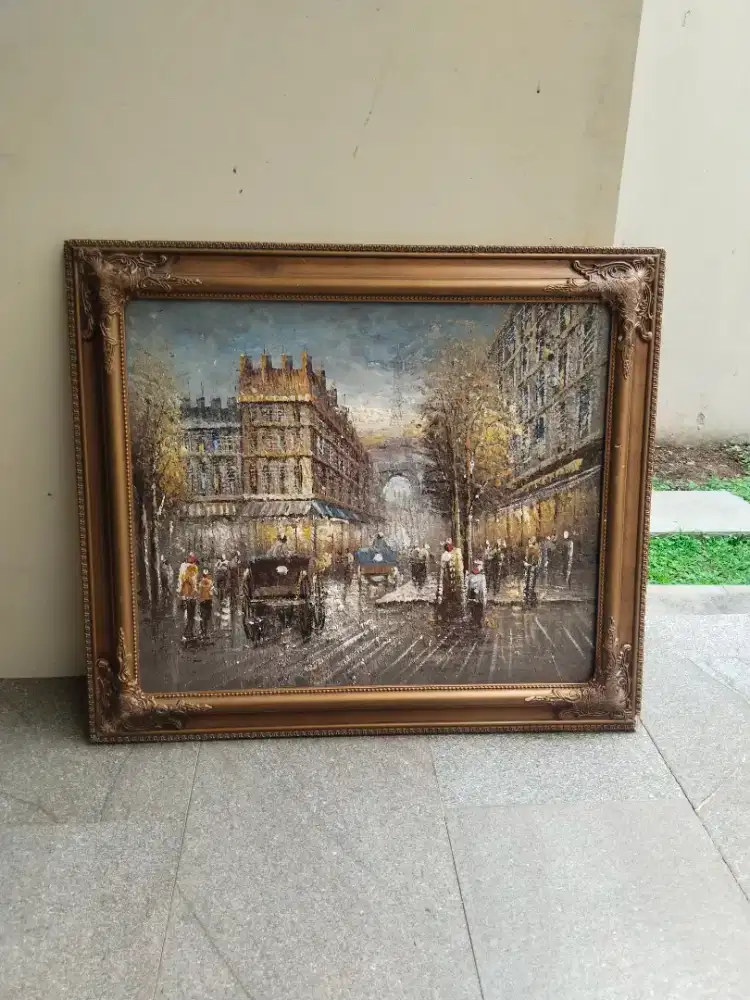 Lukisan kanvas Eropa