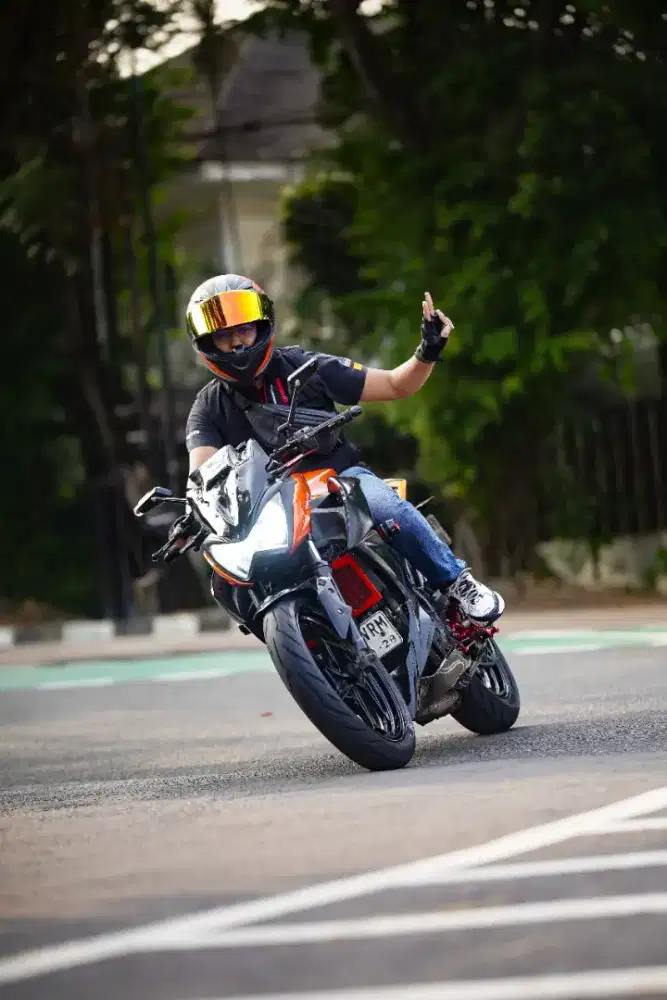 Kawasaki Z250 Tahun 2014 Warna Orange Rare