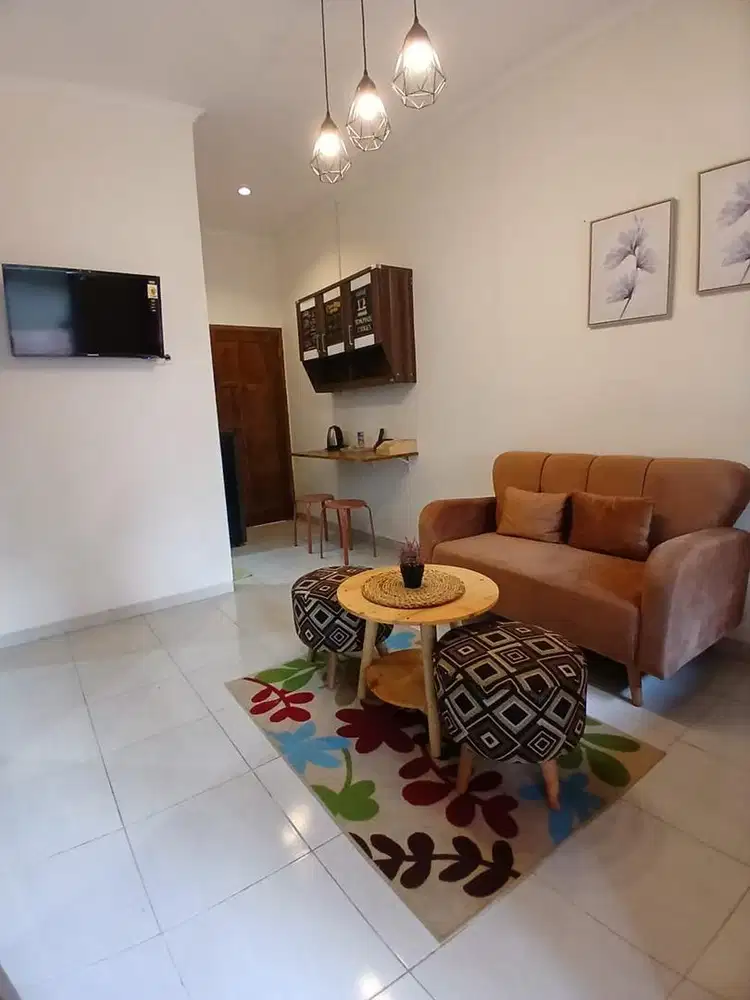 Rumah di jual murah full furniture