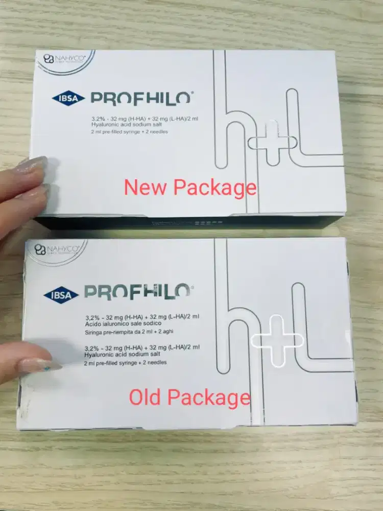 PROFHILO KEMASAN LAMA DAN BARU