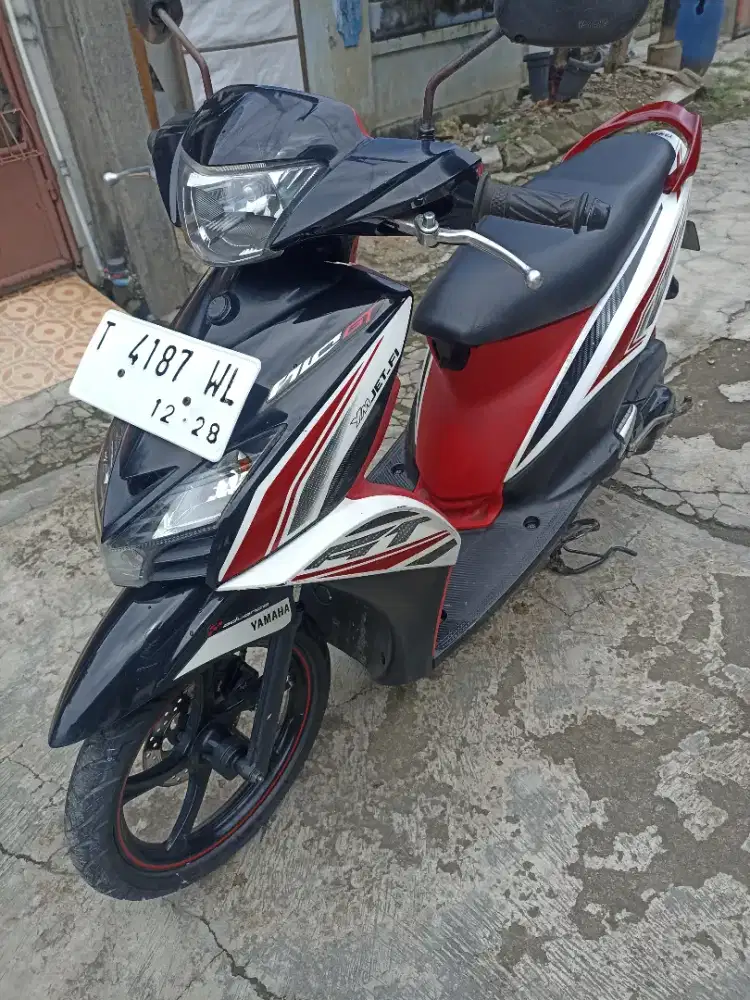 Yamaha mio GT th 2014 surat lengkap barang original unit tinggal pake