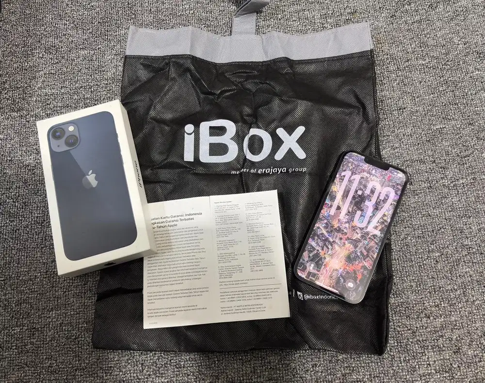 Iphone 13 128gb IBOX RESMI , pemakaian pribadi beli dari baru