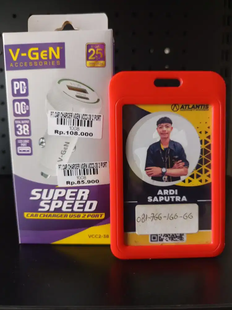 CAR CHARGER VCC2-30 2 PORT