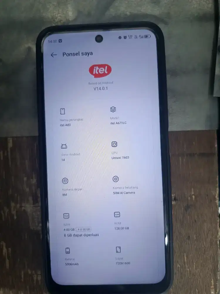 Itel a80 4+8/128Gb