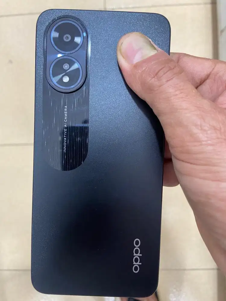 oppo a18 warna black