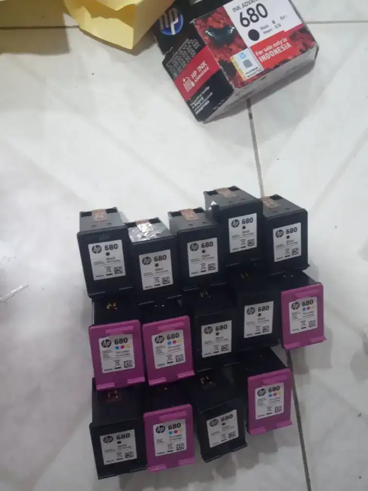 Tampung tinta printer HP 680,803 dan lain lain