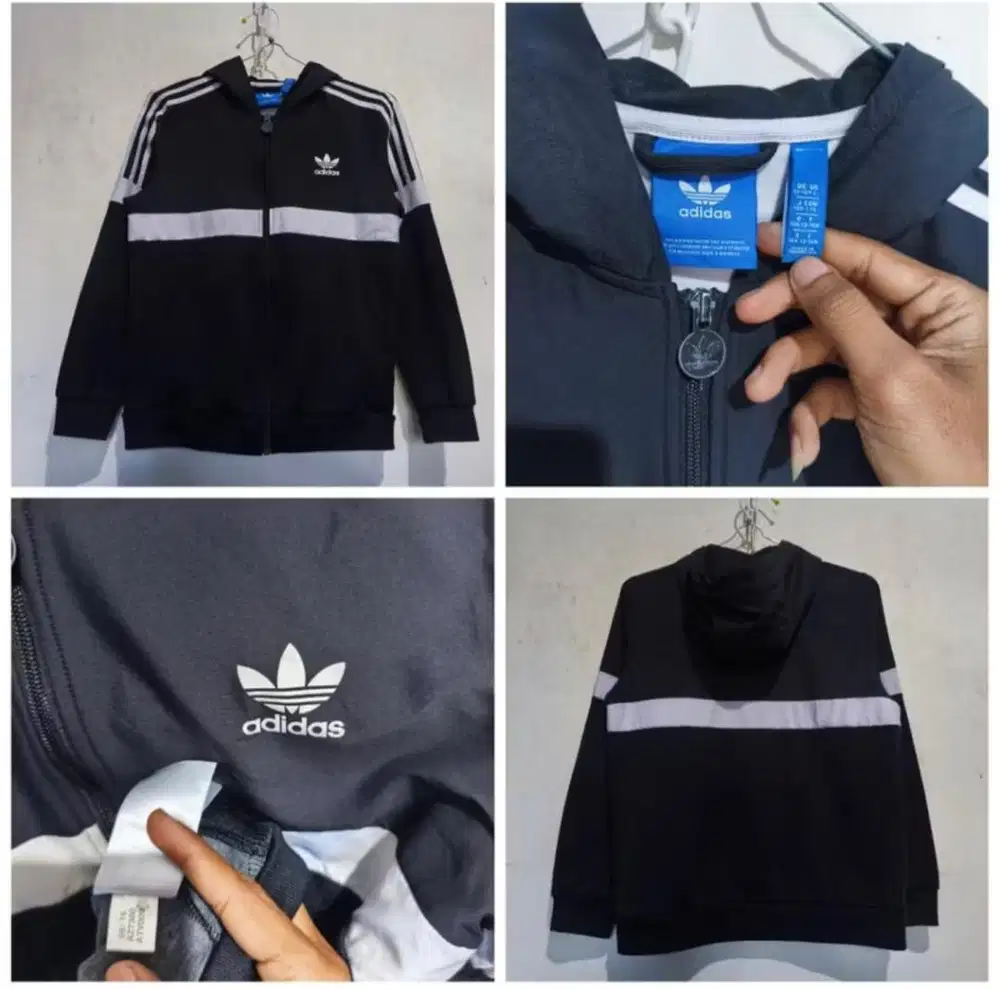 Jaket Adidas Ori, Preloved,Thriftt,NEGO TIPIS