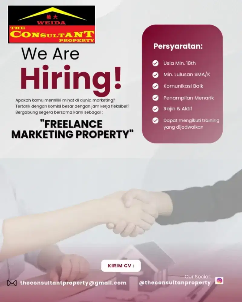 Marketing Property Freelance