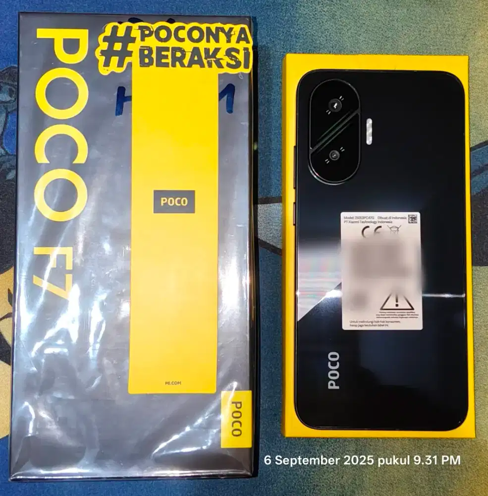 Xiaomi Poco F7 Hitam