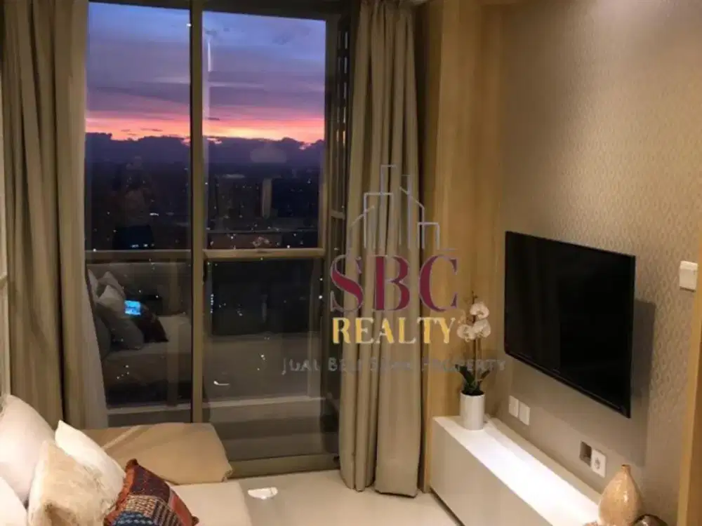 Disewakan Unit Taman Anggrek Residence Tipe 1BR Kondisi Furnished Lengkap Lokasi Strategis Dekat Dengan Pusat Pembelanjaan