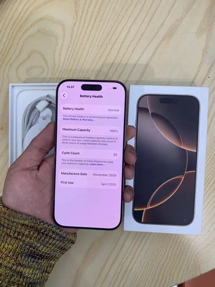 Iphone 16pro 128gb ibox