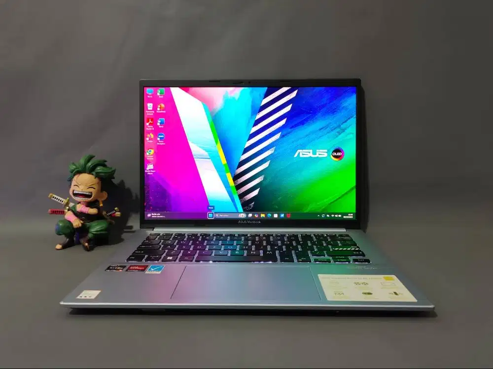 Laptop bekas ASUS VIVOBOOK PRO 14 OLED AMD Ryzen 5-5600H Ram 8GB