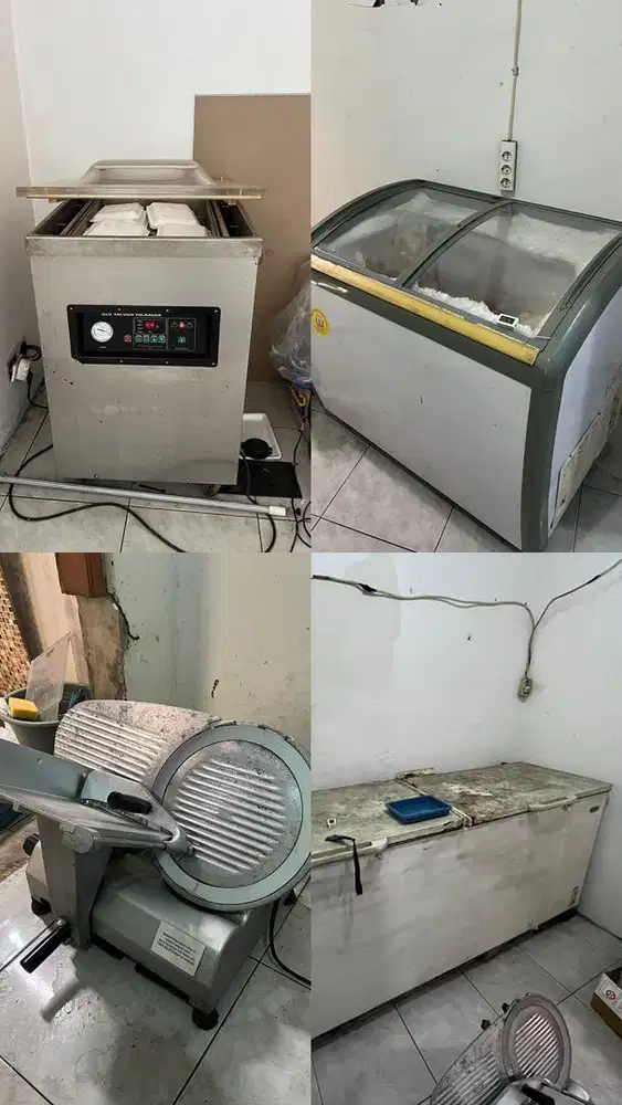 Paket Usaha Daging Frozen Food | Mesin Vacuum | Beef Slicer | Freezer
