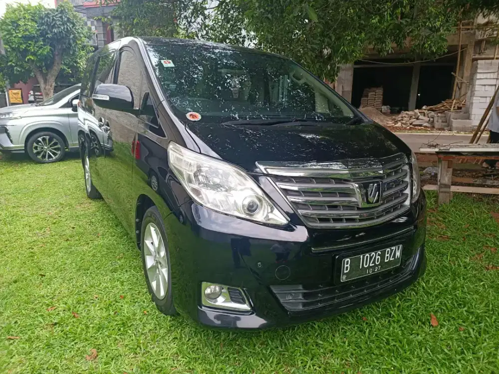 Alphard tipe x 2012