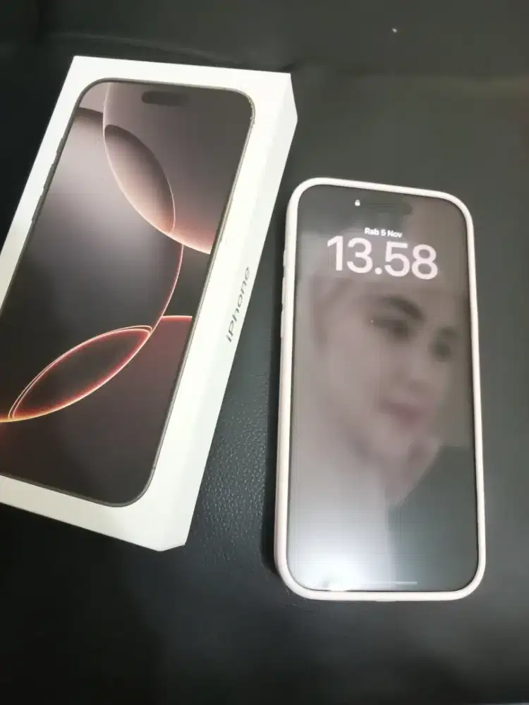 iPhone 16 pro max 256 desert titanium, ibox