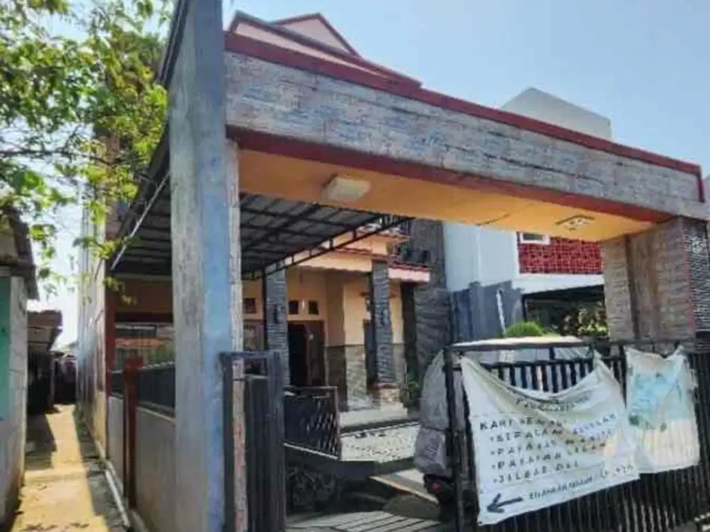 dijual rumah murah harga dibawah pasaran di jalan setu golf, kel. cilangkap, kec. tapos, kota depok