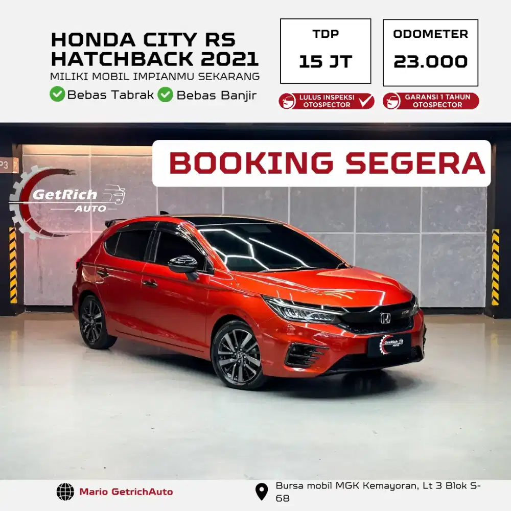 [ KM 23 RB ] DP 15 JT HONDA CITY RS 2021