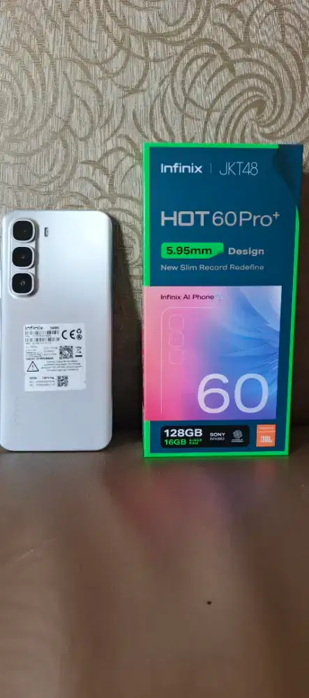 Jual hp Infinix HOT 60 PRO+ masih bagus no minus