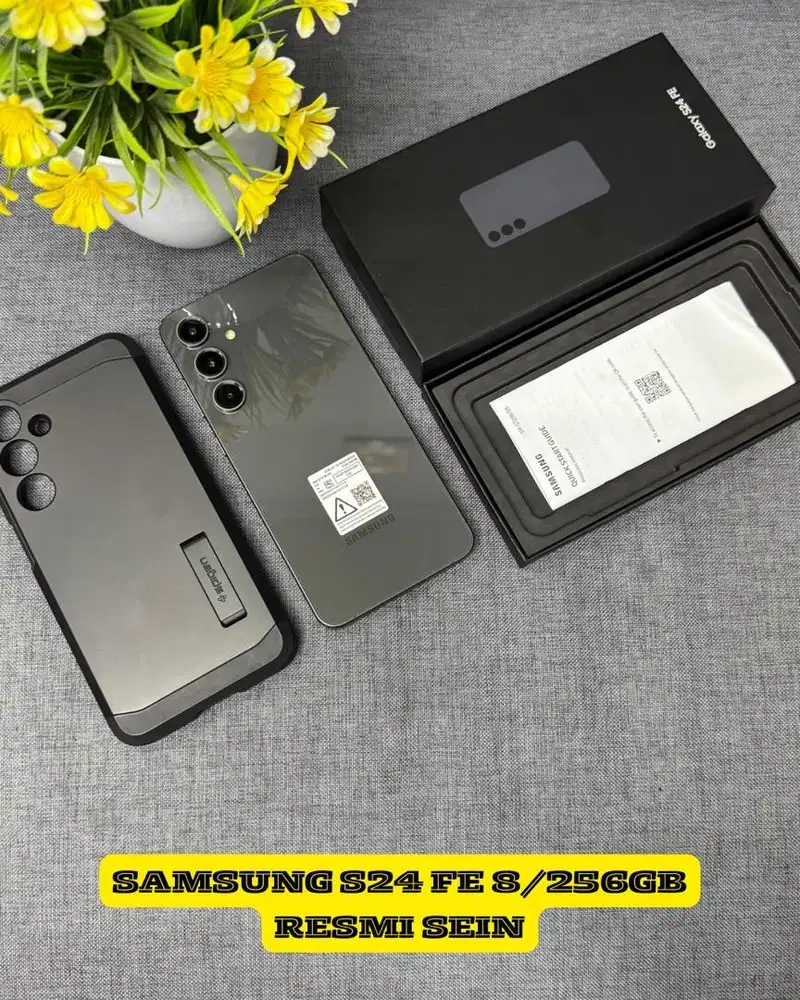 Samsung S24 FE 8/256gb graphite garansi panjang