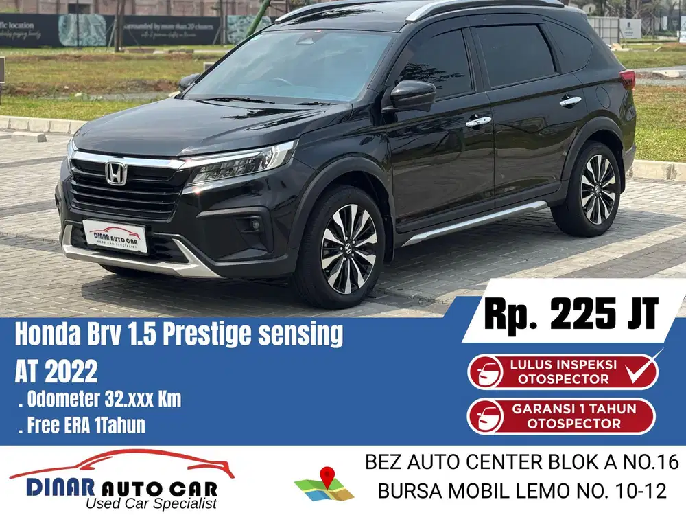 Honda brv 1.5 prestige sensing matic 2022
