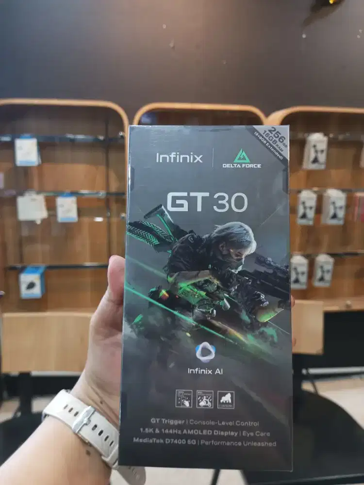 Infinix GT 30 5G 8/256 D 7400 64 MP amoled 144Hz New