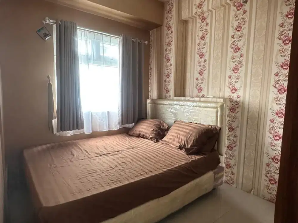 APARTEMEN GREEN PRAMUKA CITY 2 KAMAR FULL FURNISH TOWER ORCHID MAL PER 6 BULAN INCLUDE IPL