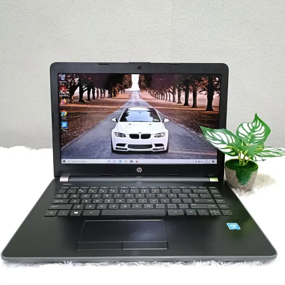 LAPTOP MURAH HP 14 BS003TU INTEL N3060 RAM 4GB SSD 128GB LAYAR 14.0