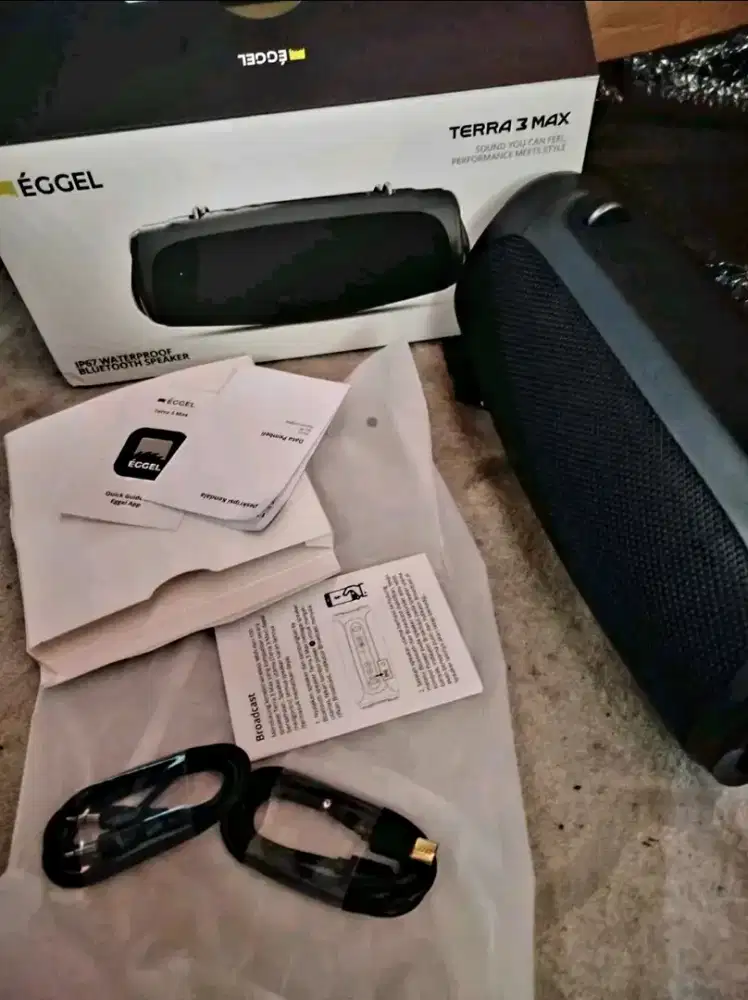 Speaker Bluetooth Eggel terra 3 max