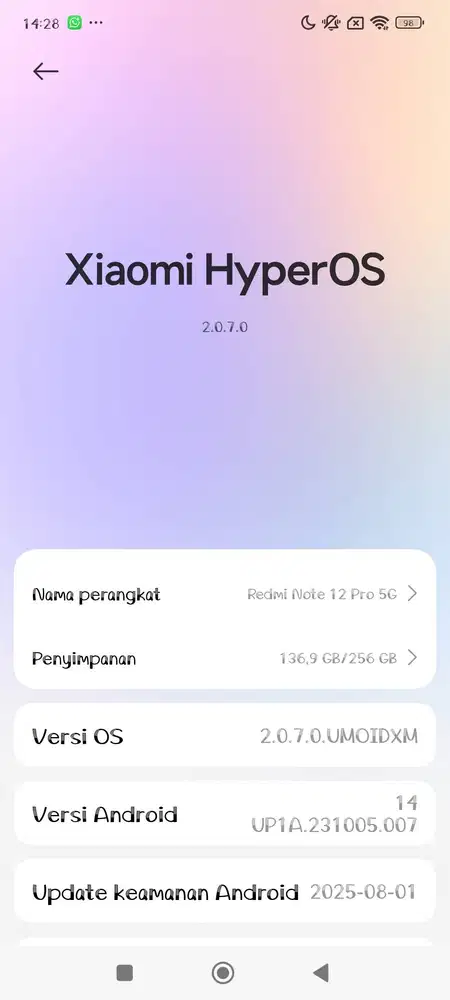 Xiaomi redmi note 12 pro 5G