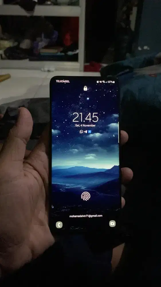 SAMSUNG S20 PLUS 8/128 BEKAS MINUS