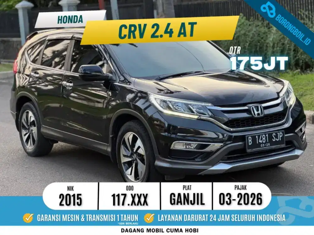 CRV 2.4 AT 2015 Hitam