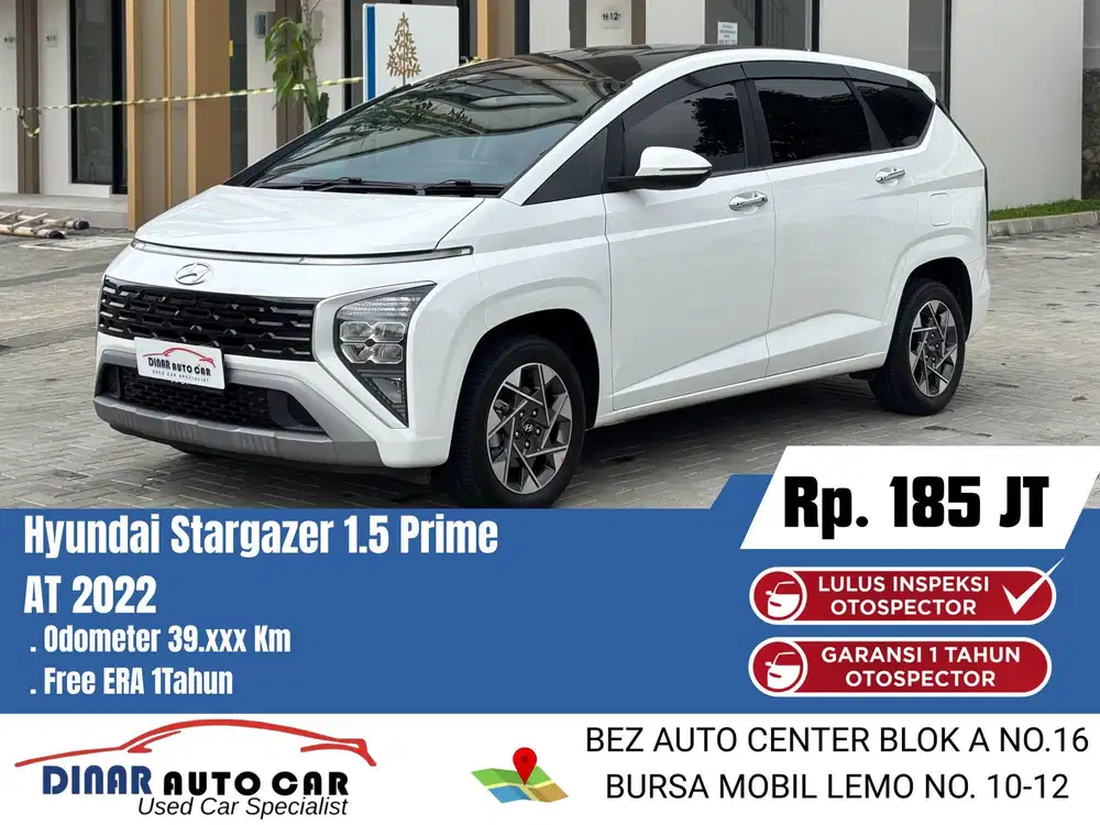 Hyundai stargazer 1.5 prime matic 2022