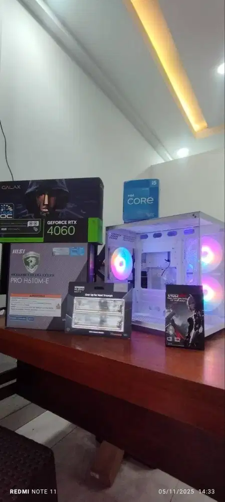 PC Gaming i5 12400 RTX 4060 8GB RAM 32GB DDR5