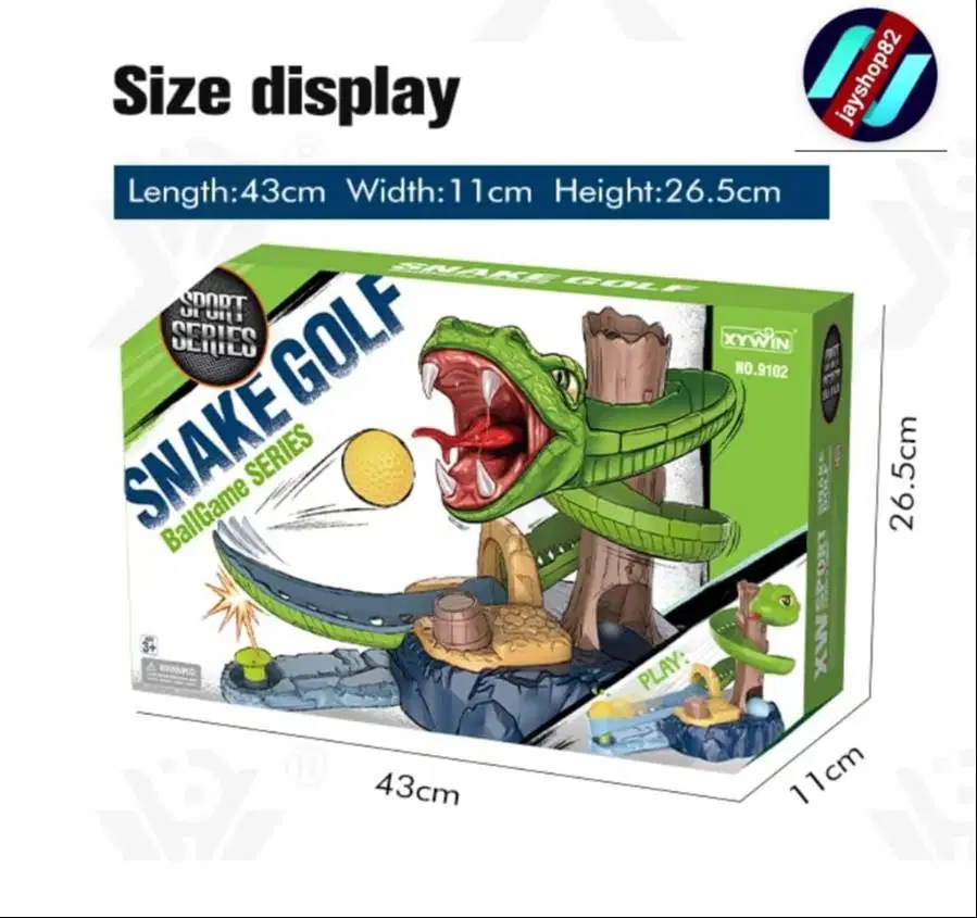 MAINAN EDUKASI ANAK SNAKE GOLF/PELATIHAN KETANGKASAN ANAK