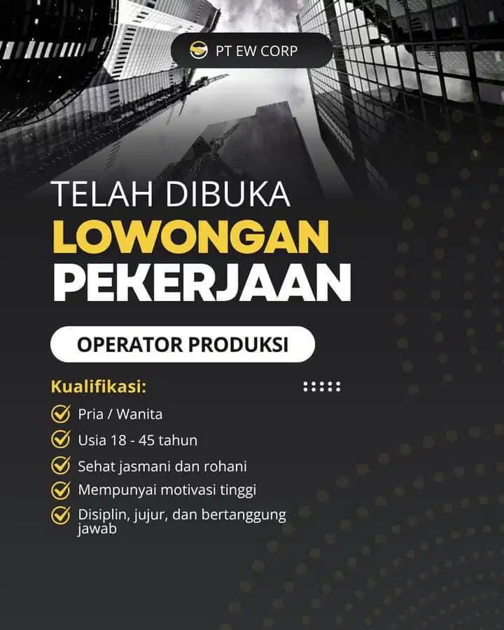 Dibutuhkan segera