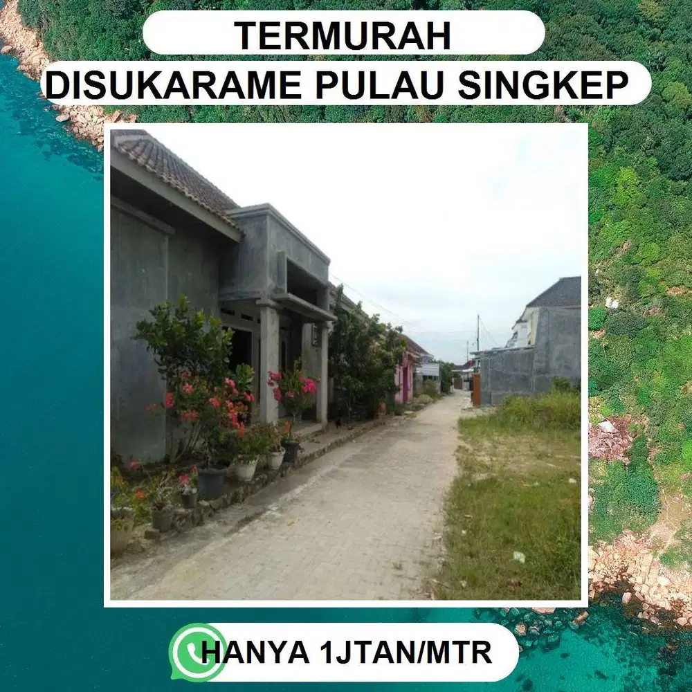 TANAH LUAS COCOK UNTUK BANGUN PERUMAHAN DAN BUKA KAVLINGAN