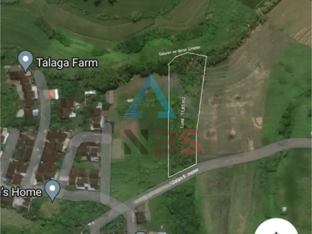 Dijual tanah lokasi Kedungu - nyitdah cocok di bangun villa