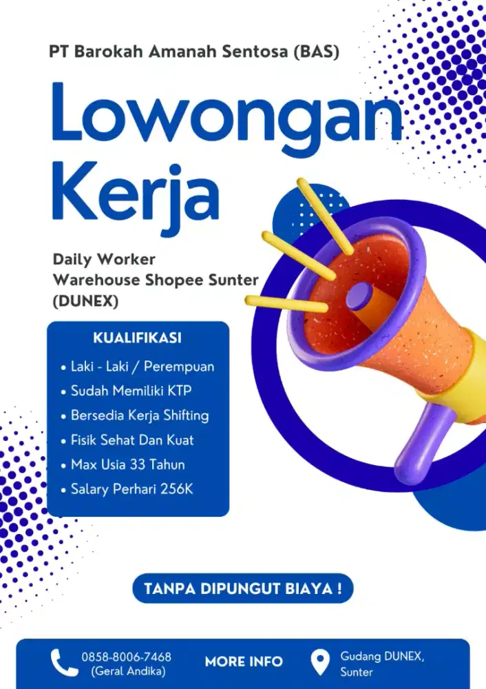 Lowongan Kerja Daily Worker