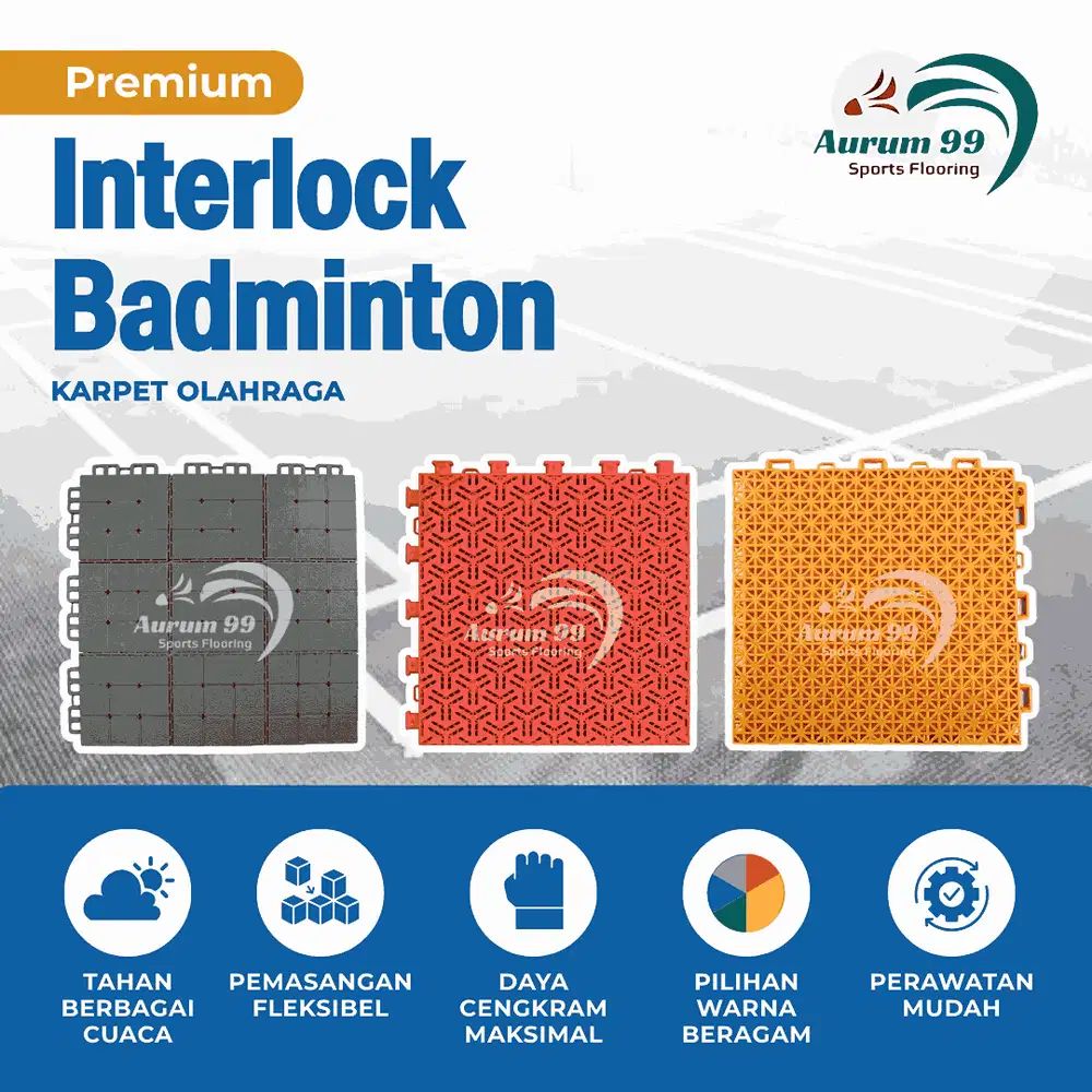 Karpet Badminton - Karpet Lapangan Badminton | Lantai Badminton