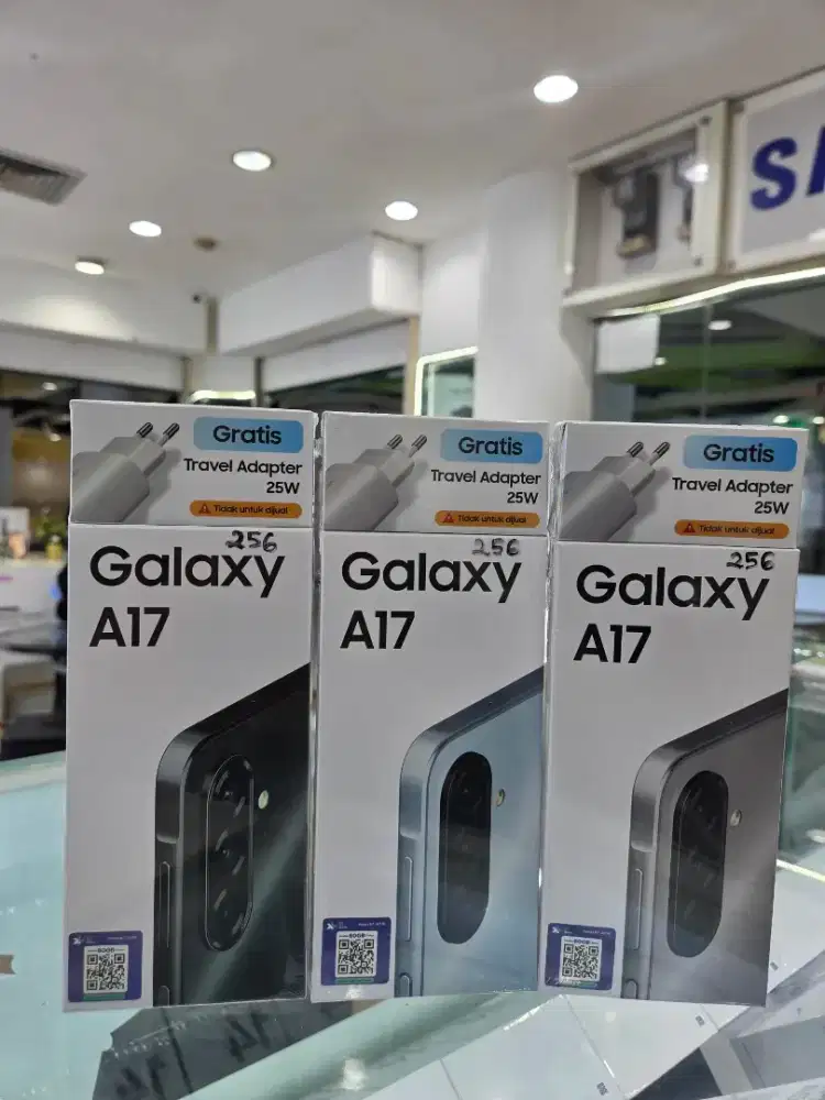 Samsung A17 lte 8+8/256 Baruu free banyak Garansi resmi
