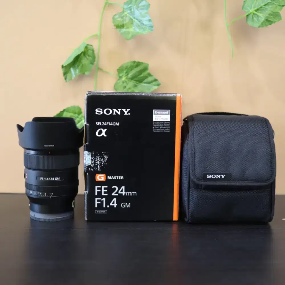 Lensa Sony FE 24mm F1.4 GM. Good Condition