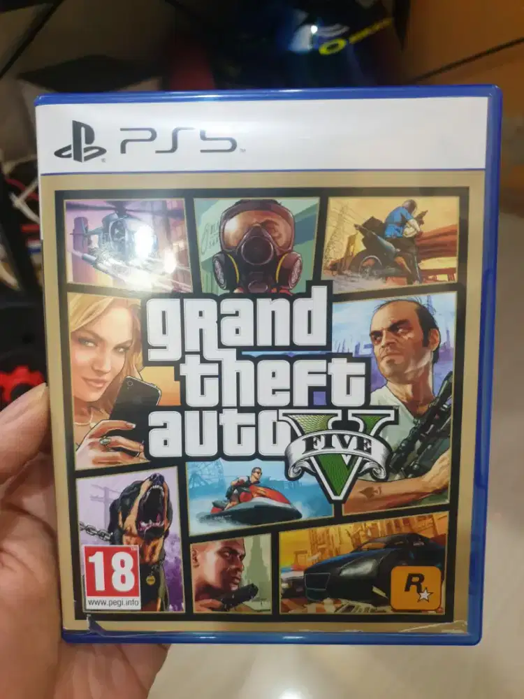 BD / kaset PS5 GTA V region 2 euro