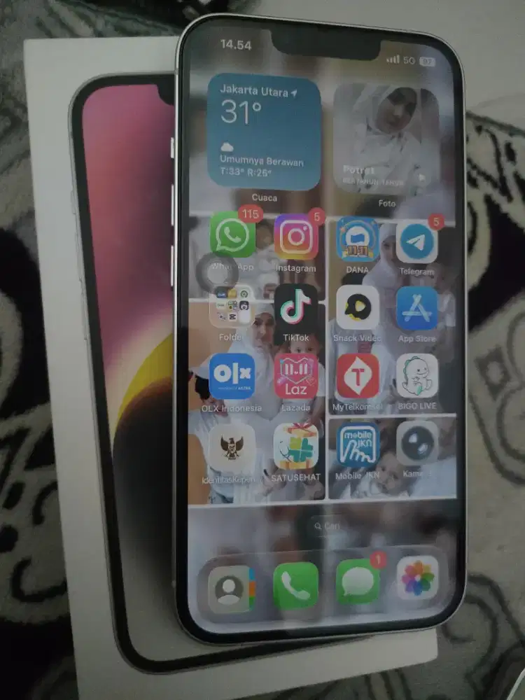 Jual iPhone 14 128 ibox
