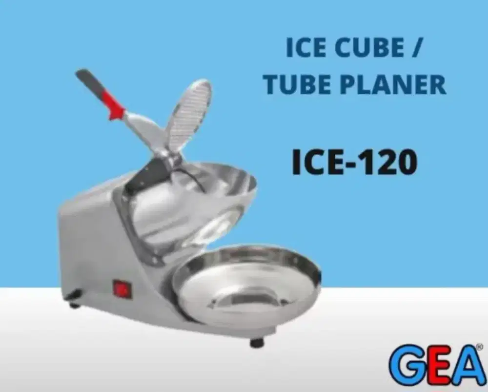 Mesin serut es bunga gea