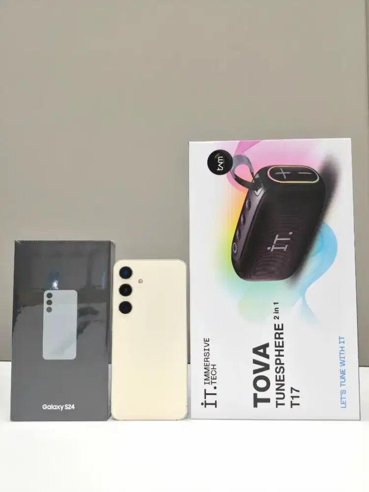 SAMSUNG GALAXY S24 5G FREE BLUETOOTH SPEAKER